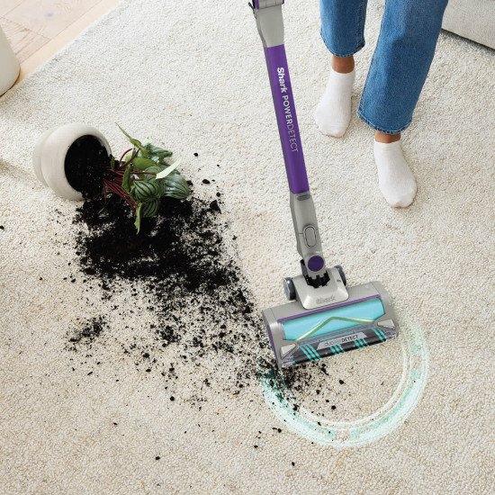 Shark IP1251EUT aspirateur de table Gris, Violet Sans sac