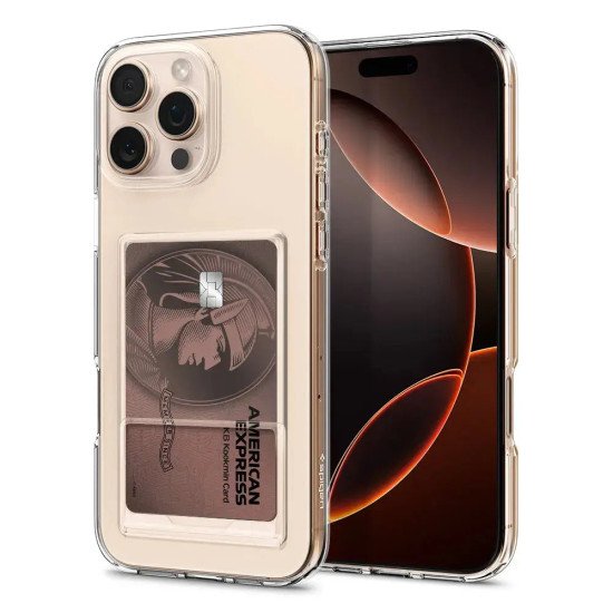 Spigen Crystal Slot coque de protection pour téléphones portables 16 cm (6.3") Housse Transparent Spigen Crystal Slot coque de protection pour téléphones portables 16 cm (6.3") Housse Transparent