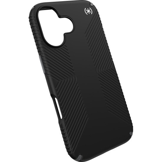 Speck Presidio2 Grip + MS Apple iPhone 17 Black - with Microban coque de protection pour téléphones portables 16 cm (6.3") Housse Noir