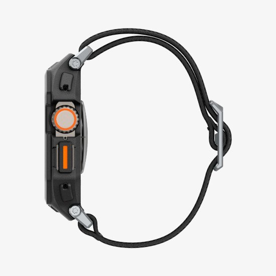 Spigen Lite Fit Pro Boîtier + bracelet Noir Polyuréthane thermoplastique (TPU)