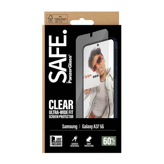 PanzerGlass SA72239 écran et protection arrière de téléphones portables Protection d'écran transparent Samsung 1 pièce(s)