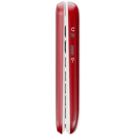Doro 2820 7,11 cm (2.8") 116,9 g Rouge, Blanc Téléphone d'entrée de gamme