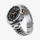 Spigen Bezel Tune Pro Couverture Argent Acier inoxydable, Polycarbonate (PC)