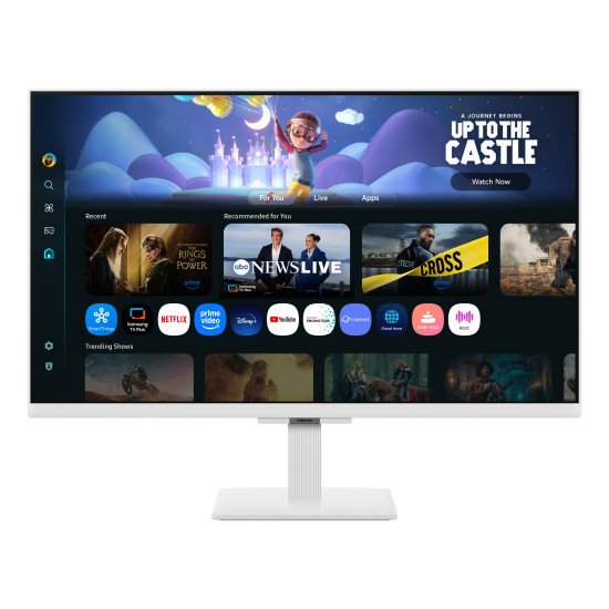 Samsung M5 M50F écran PC 68,6 cm (27") 1920 x 1080 pixels Full HD LCD Blanc