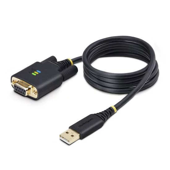 StarTech.com 1P3FFCNB-USB-SERIAL câble Série Noir 1 m USB Type-A DB-9 StarTech.com 1P3FFCNB-USB-SERIAL câble Série Noir 1 m USB Type-A DB-9