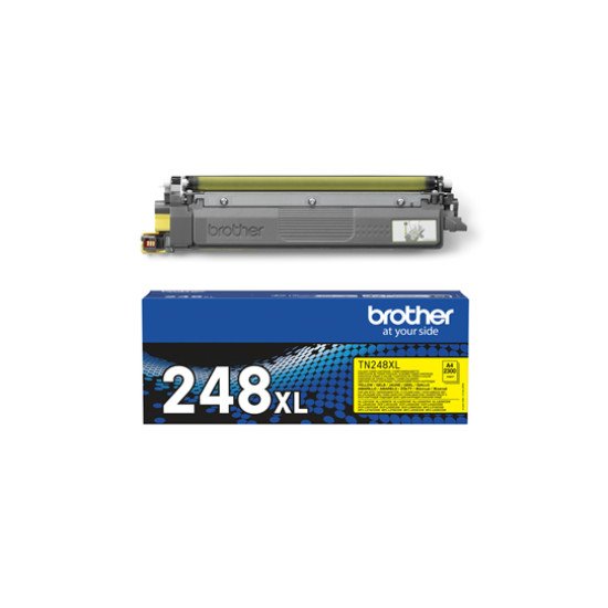 Brother TN248XLY Yellow Toner Cartridge ISO Yield 2300 pages Cartouche de toner