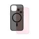 PanzerGlass CARE™ by ® Smokey Case w. Black MagSafe iPhone 15 coque de protection pour téléphones portables Housse Noir