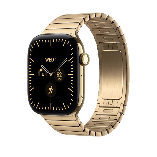 Apple Bracelet à maillons or brillant 46 mm