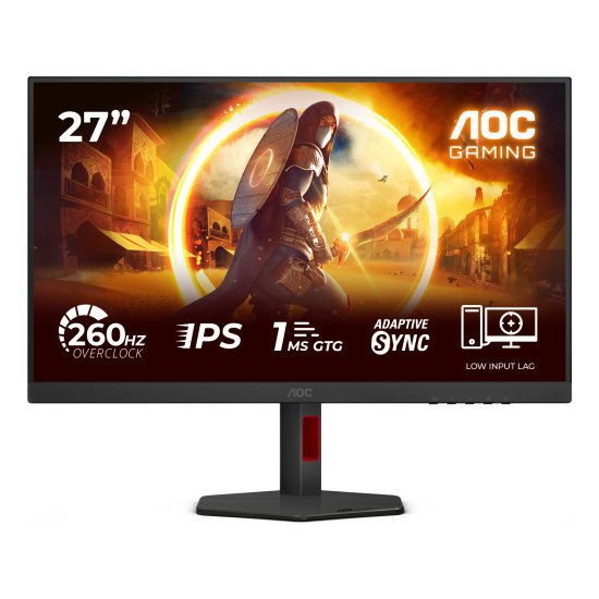 AOC G4 27G4ZR écran PC 68,6 cm (27") 1920 x 1080 pixels Full HD LED Noir, Rouge