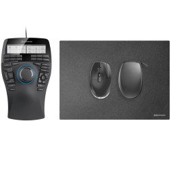 3Dconnexion SpaceMouse Enterprise Kit 2 souris Ambidextre RF Wireless + USB Type-A 6DoF 3Dconnexion SpaceMouse Enterprise Kit 2 souris Ambidextre RF Wireless + USB Type-A 6DoF