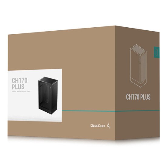 DeepCool CH170 PLUS Tower Noir