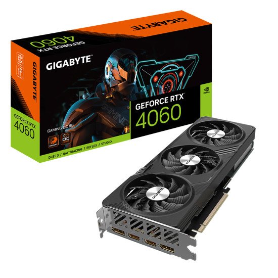 Gigabyte GeForce RTX­­ 4060 GAMING OC 8G NVIDIA GeForce RTX­ 4060 8 Go GDDR6