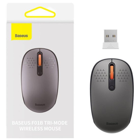 Baseus F01B souris Universel Droitier RF sans fil + Bluetooth 1600 DPI