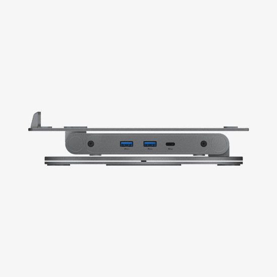 Spigen LD204H Support pour ordinateur portable et tablette Gris 39,6 cm (15.6") Spigen LD204H Support pour ordinateur portable et tablette Gris 39,6 cm (15.6")