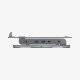 Spigen LD204H Support pour ordinateur portable et tablette Gris 39,6 cm (15.6") Spigen LD204H Support pour ordinateur portable et tablette Gris 39,6 cm (15.6")