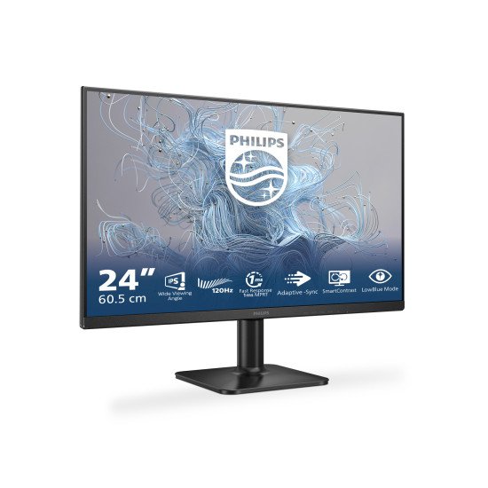 Philips 1000 series 24E2N1110/00 écran PC 60,5 cm (23.8") 1920 x 1080 pixels Full HD LCD Noir
