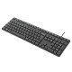 Targus AKM622FR clavier Souris incluse Universel USB AZERTY Français Noir