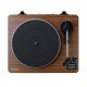 Lenco LBTA-165WD Tourne-disque entraîné par courroie Noir, Bois Automatique