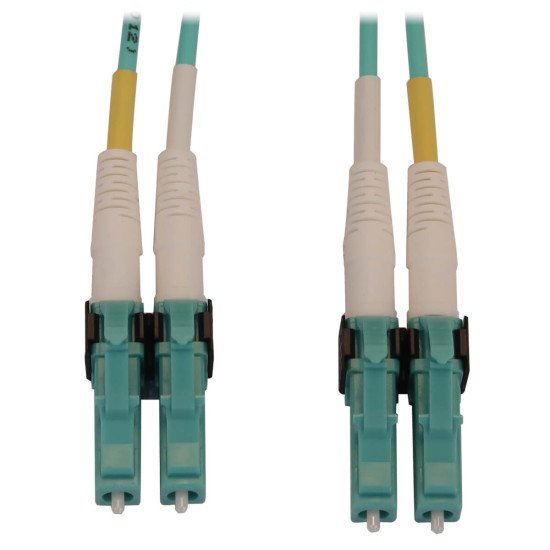 Tripp Lite N820X-02M-OM4 câble InfiniBand et à fibres optiques 2 m LC OFNR Couleur aqua