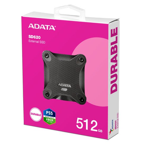 ADATA SD620 512 Go Micro-USB B 3.2 Gen 2 (3.1 Gen 2) Noir ADATA SD620 512 Go Micro-USB B 3.2 Gen 2 (3.1 Gen 2) Noir