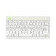 R-Go Tools Clavier ergonomique R-Go Compact Break, clavier compact avec logiciel de pause,QWERTZ (CH), Bluetooth, blanc