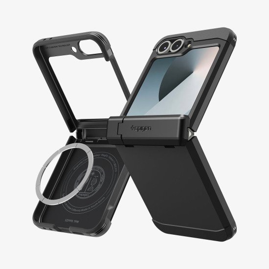 Spigen Tough Armor Pro (MagFit) coque de protection pour téléphones portables 17 cm (6.7") Housse Noir Spigen Tough Armor Pro (MagFit) coque de protection pour téléphones portables 17 cm (6.7") Housse Noir