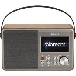 Albrecht DR 862 Portable Numérique Gris, Bois