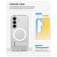 Spigen Ultra Hybrid S (Mag Fit) coque de protection pour téléphones portables 16 cm (6.3") Housse Transparent, Blanc