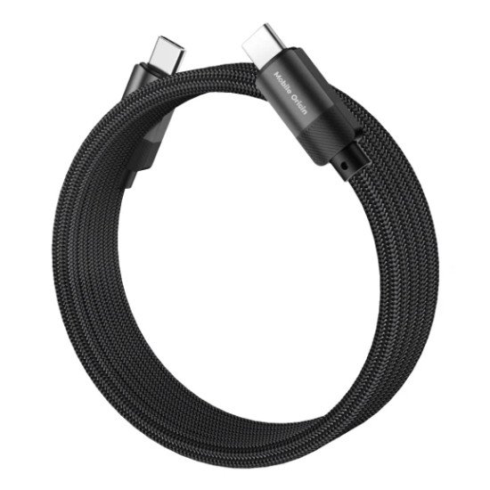 Mobile Origin MC2-USBC-1M-BLK câble USB 0,48 Gbit/s 60 W Noir