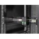 Intellinet Kit rail DIN réglable 19", 2U, pour équipements sur rail DIN chapeau, profondeur réglable 48–174 mm, aluminium, noir RAL 9005, garantie trois ans