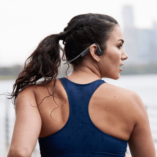 SHOKZ OpenMove Casques Sans fil Minerve Sports USB Type-C Bluetooth Gris