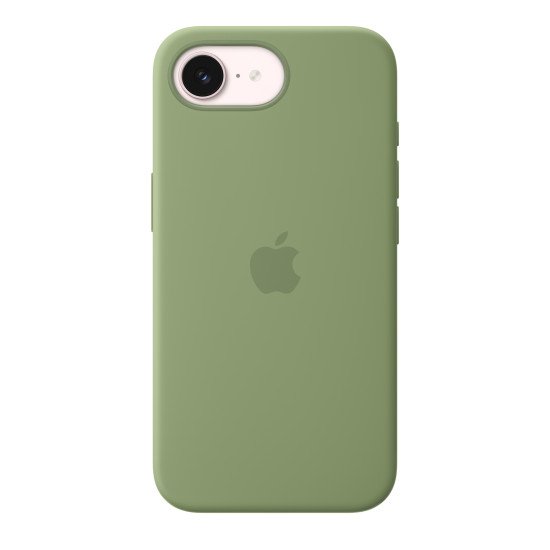 Apple Coque en silicone avec MagSafe pour iPhone 17e - Vert ardoise