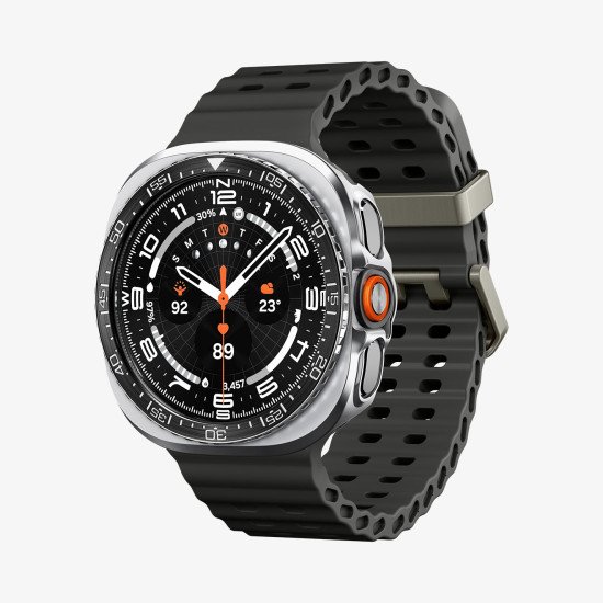 Spigen Bezel Tune Pro Couverture Noir Acier inoxydable, Polycarbonate (PC)