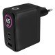 Mobile Origin MO-65WDCH-PW20 chargeur d'appareils mobiles Universel Noir Secteur Charge rapide Intérieure