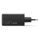 Lenovo G0A665WBEU chargeur d'appareils mobiles Universel Noir Secteur Charge rapide Intérieure
