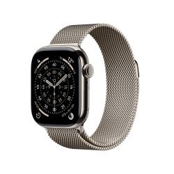 Apple Watch Series 11 OLED 42 mm Numérique 374 x 446 pixels Écran tactile 5G Titane Wifi GPS (satellite)