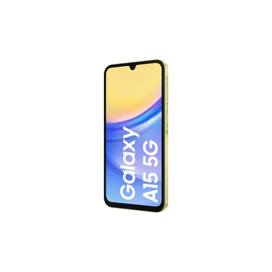Samsung Galaxy SM-A156B 16,5 cm (6.5") Double SIM hybride Android 14 5G USB Type-C 4 Go 128 Go 5000 mAh Jaune