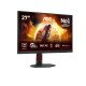 AOC G4 Q27G4ZRAD écran PC 68,6 cm (27") 2560 x 1440 pixels Noir, Rouge