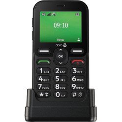 Doro Leva E10 6,1 cm (2.4") 118,9 g Noir Téléphone pour seniors