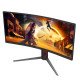 AOC G4 CU34G4Z écran PC 86,4 cm (34") 3440 x 1440 pixels Wide Quad HD LED Noir, Rouge AOC G4 CU34G4Z écran PC 86,4 cm (34") 3440 x 1440 pixels Wide Quad HD LED Noir, Rouge