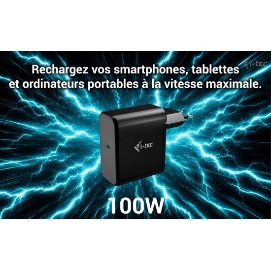 i-tec 100W USB-C GaN Charger