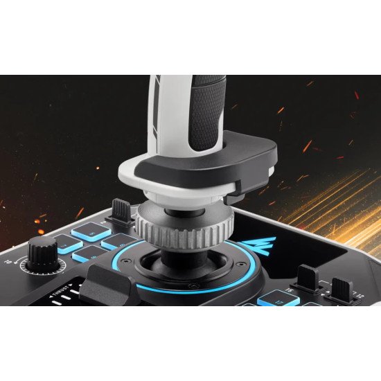 Thrustmaster Sol-R 2 HOSAS Space Sim Duo Noir, Blanc USB Manche à air Analogique/Numérique PC