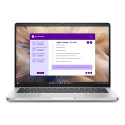 DELL Pro 14 Plus PB14250 Copilot+ PC Intel Core Ultra 5 236V Ordinateur portable 35,6 cm (14") Full HD+ 16 Go LPDDR5x-SDRAM 512 Go SSD Wi-Fi 7 (802.11be) Windows 11 Pro Belge Aluminium