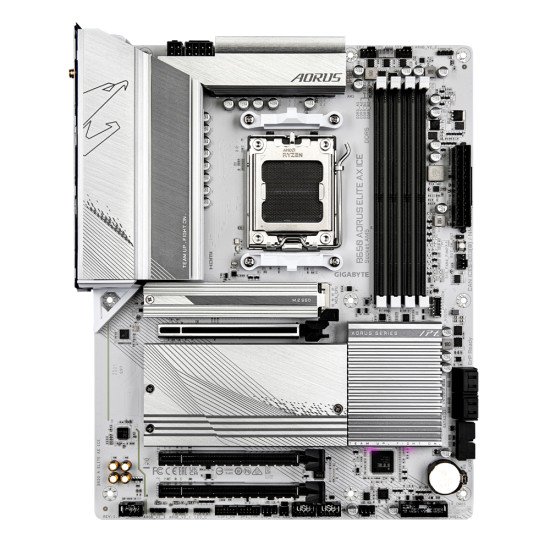 AORUS B650 ELITE AX ICE carte mère AMD B650 Emplacement AM5 ATX