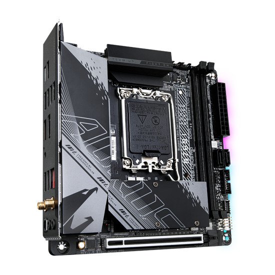 Gigabyte B760I AORUS PRO carte mère Intel B760 Express LGA 1700 mini ITX Gigabyte B760I AORUS PRO carte mère Intel B760 Express LGA 1700 mini ITX