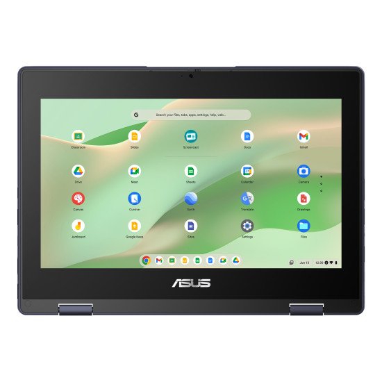 ASUS Chromebook CZ11 Flip CZ1104FM4A-NS0199 MediaTek Kompanio Kompanio 540 29,5 cm (11.6") Écran tactile HD 4 Go LPDDR4x-SDRAM 64 Go eMMC Wi-Fi 7 (802.11be) ChromeOS Gris AZERTY Belge