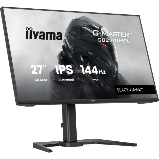 iiyama G-MASTER GB2741HSU-B1 écran PC 68,6 cm (27") 1920 x 1080 pixels Full HD Noir iiyama G-MASTER GB2741HSU-B1 écran PC 68,6 cm (27") 1920 x 1080 pixels Full HD Noir