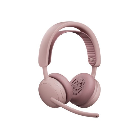 Logitech Zone Wireless 2 ES Casque Avec fil &sans fil Arceau Appels/Musique USB Type-C Bluetooth Rose