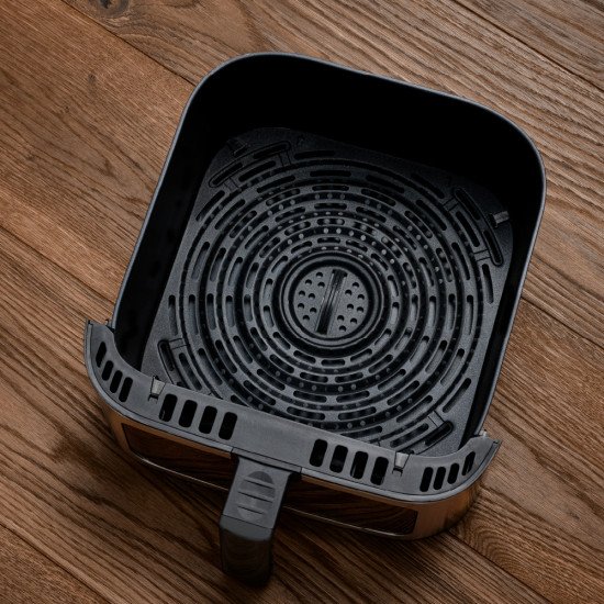 Solis Air Fry & Dry XL Unique 7,5 L Autonome 1870 W Friteuse d'air chaud Noir, Argent