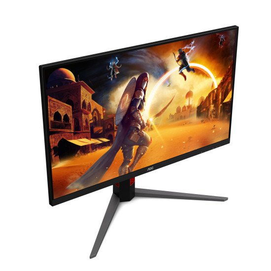 AOC G4 U32G4U écran PC 80 cm (31.5") 3840 x 2160 pixels 4K Ultra HD Noir, Rouge
